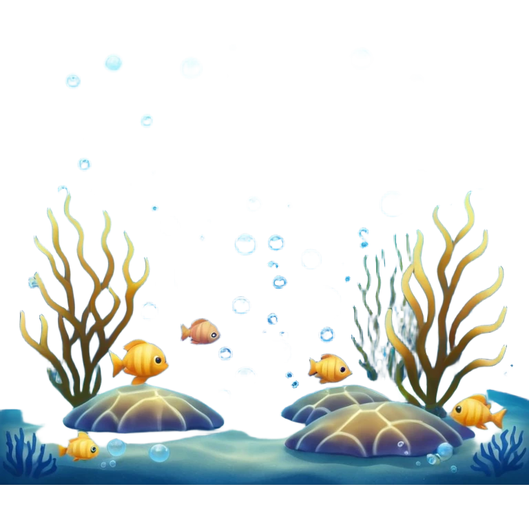 Underwater emoji