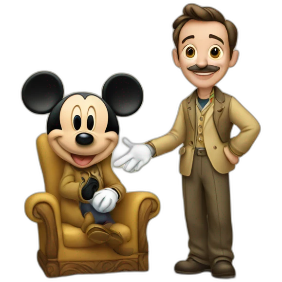 Walt-disney-with-mickey emoji