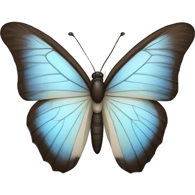 Borboleta branca emoji
