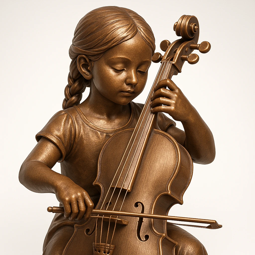 girl playing cello emoji