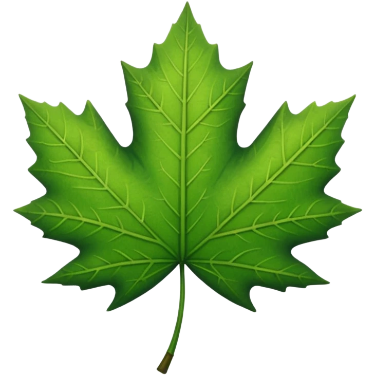 a single leaf emoji