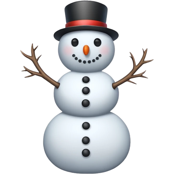 Snowman emoji
