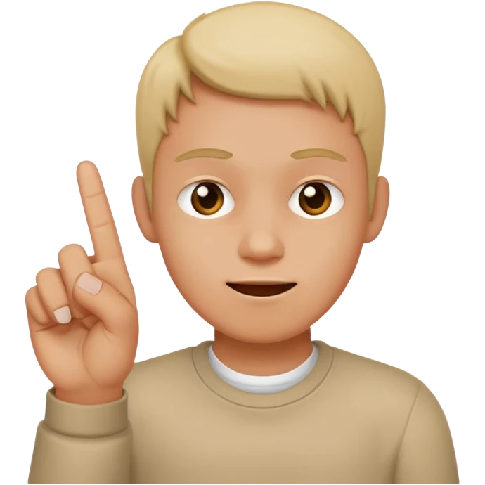 Mischievous with 2 middle fingers emoji