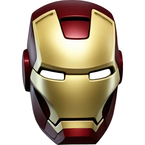Iron man helmet  emoji
