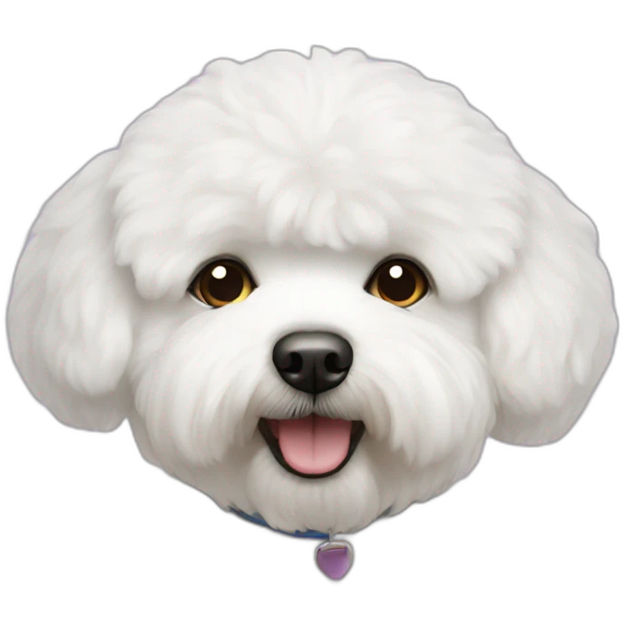 bichon frise emoji