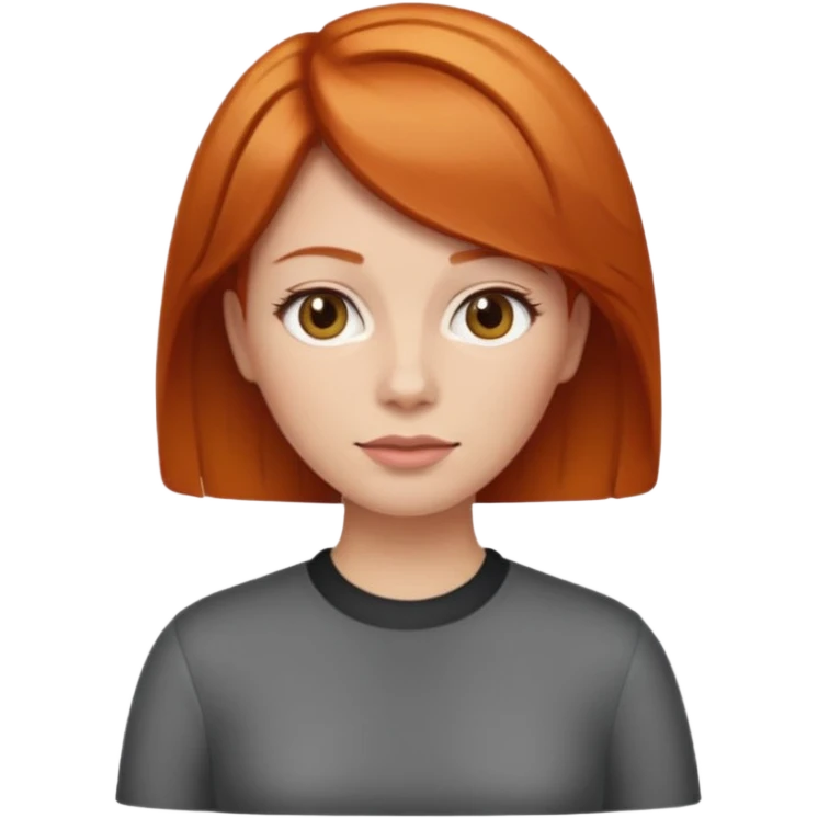 the emoji 💇🏻‍♀️ but ginger hair emoji