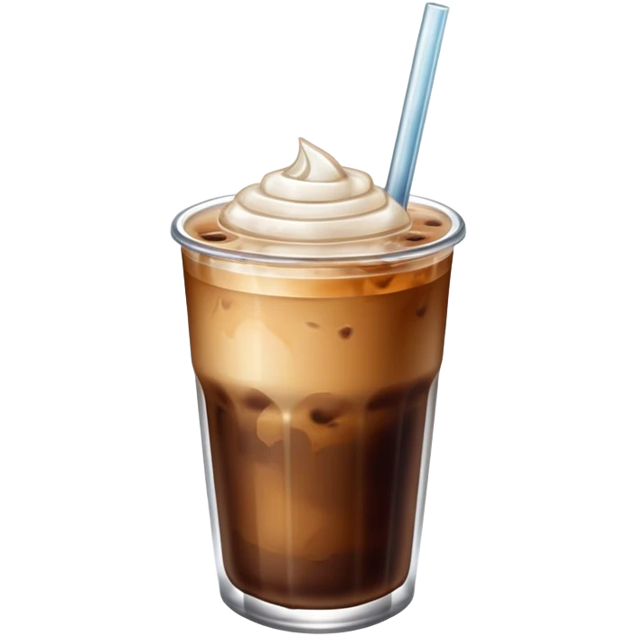 coffee with ice emoji
