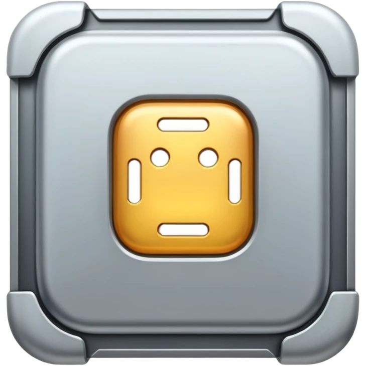 realistic CPU for PC emoji