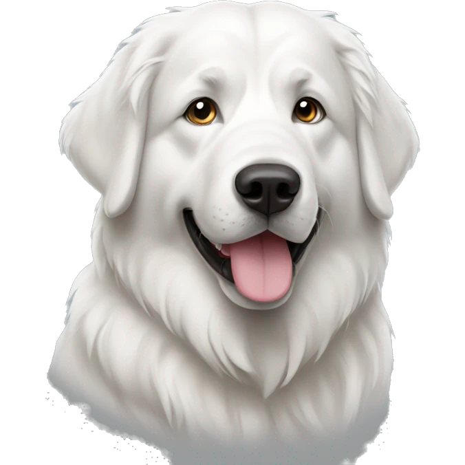 Great Pyrenees dog  emoji