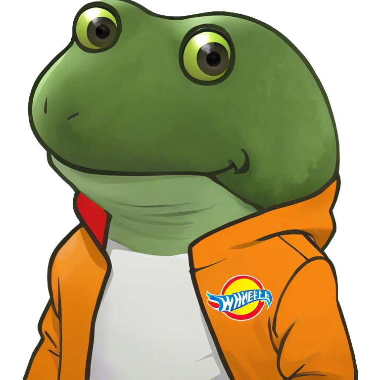 wearing a hot wheels jacket emoji