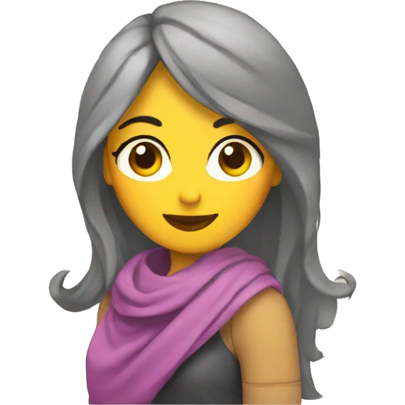 Chica con hiyab  emoji