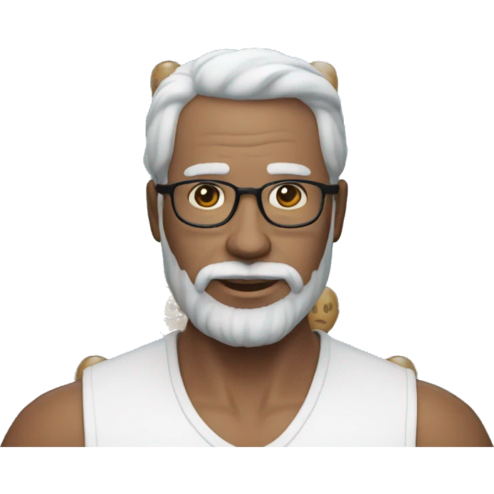 Full body : using a balloon to replace the head: no facial features, male, 70 years old. -167cm, 65kg, sky blue, black bottom" emoji