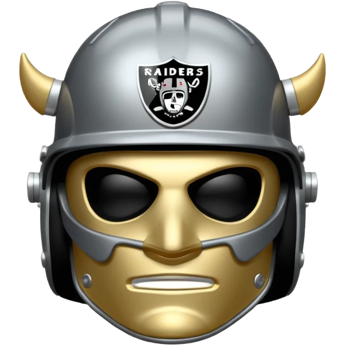 Raiders helmate emoji