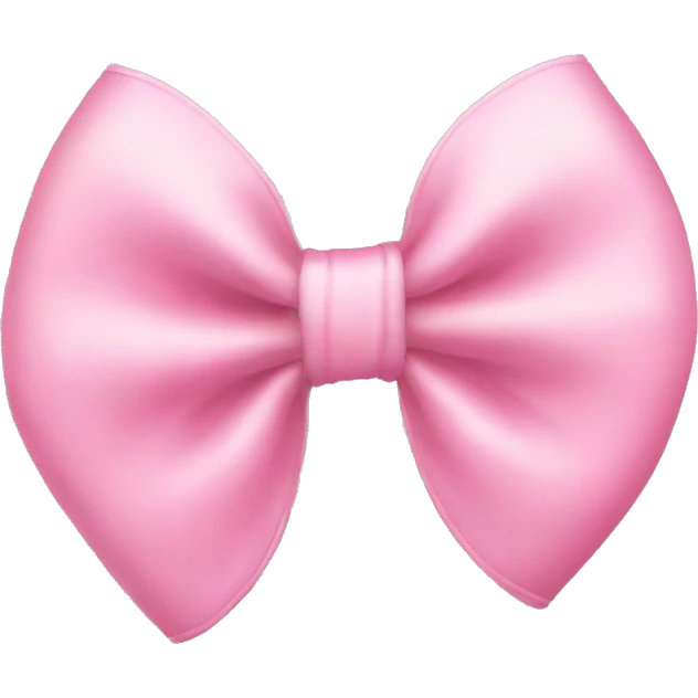 Babypink bow emoji