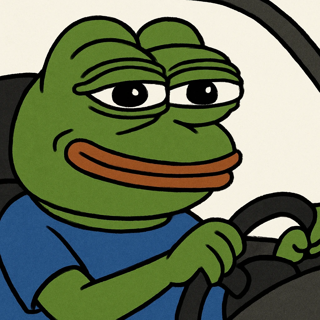 person driving a car emoji