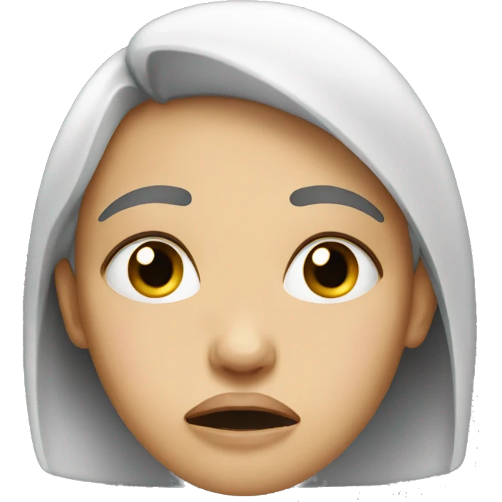crying woman face emoji