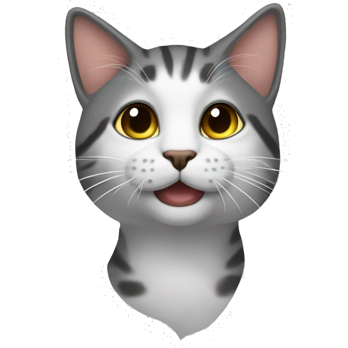 кошка в шапке emoji