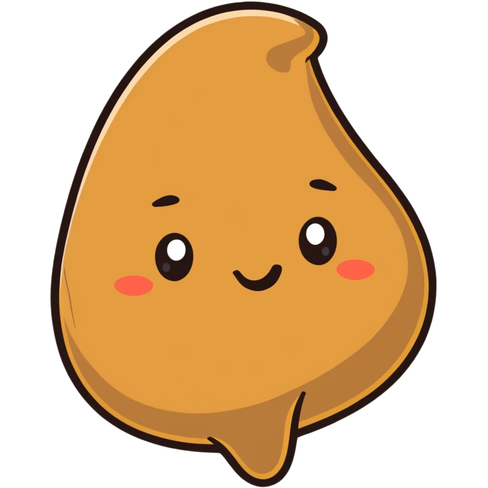cartoon poop emoji with face expression emoji
