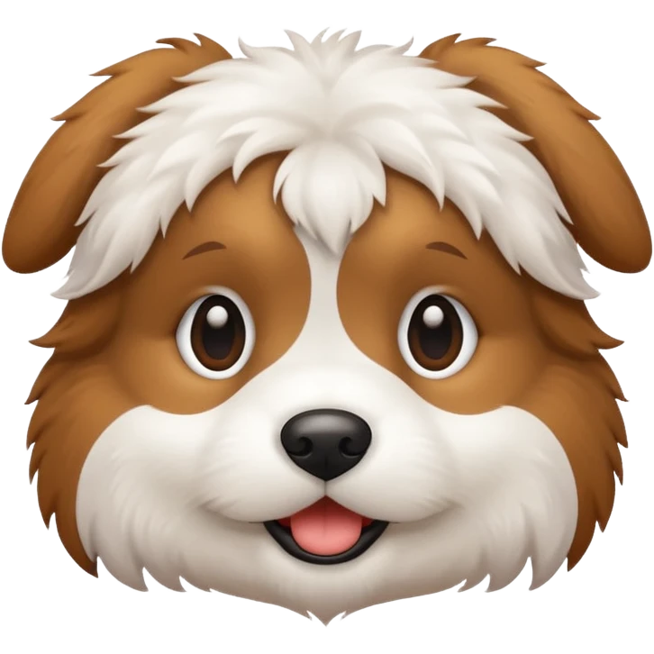 a puppy emoji