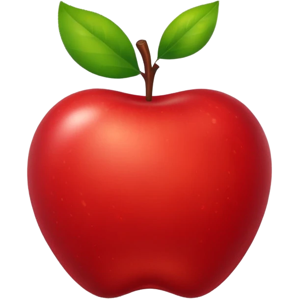 A is for Apple emoji