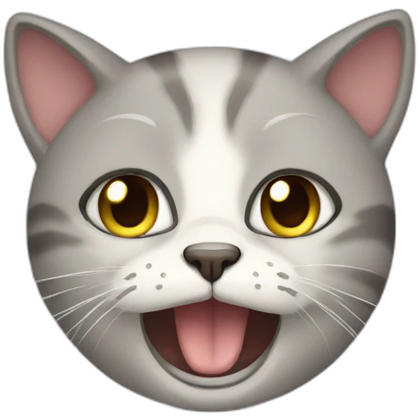 Crying cat emoji