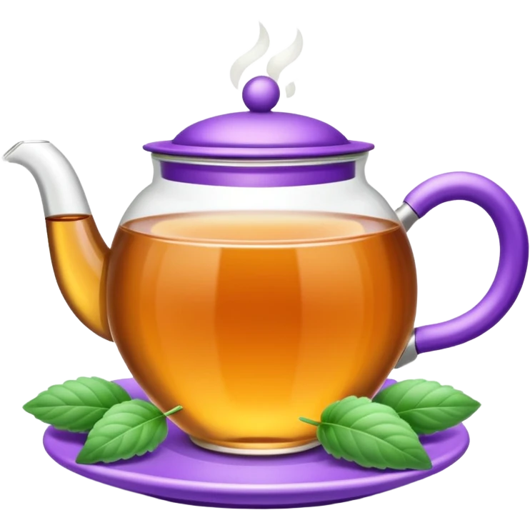 Lavender Mint tea emoji