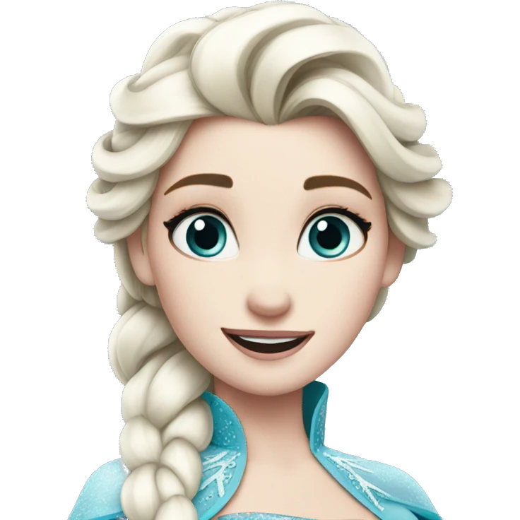 Elsa from Frozen emoji