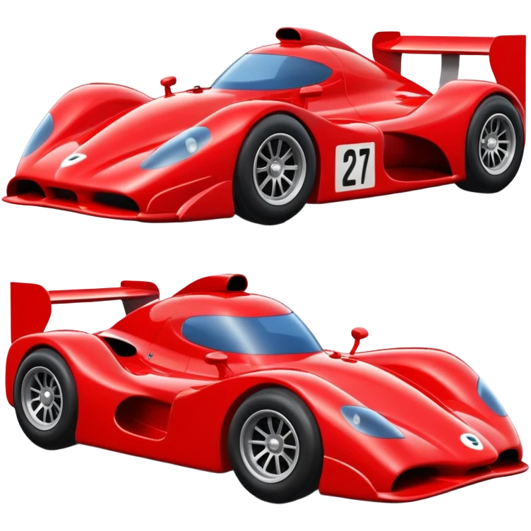 red race car emoji