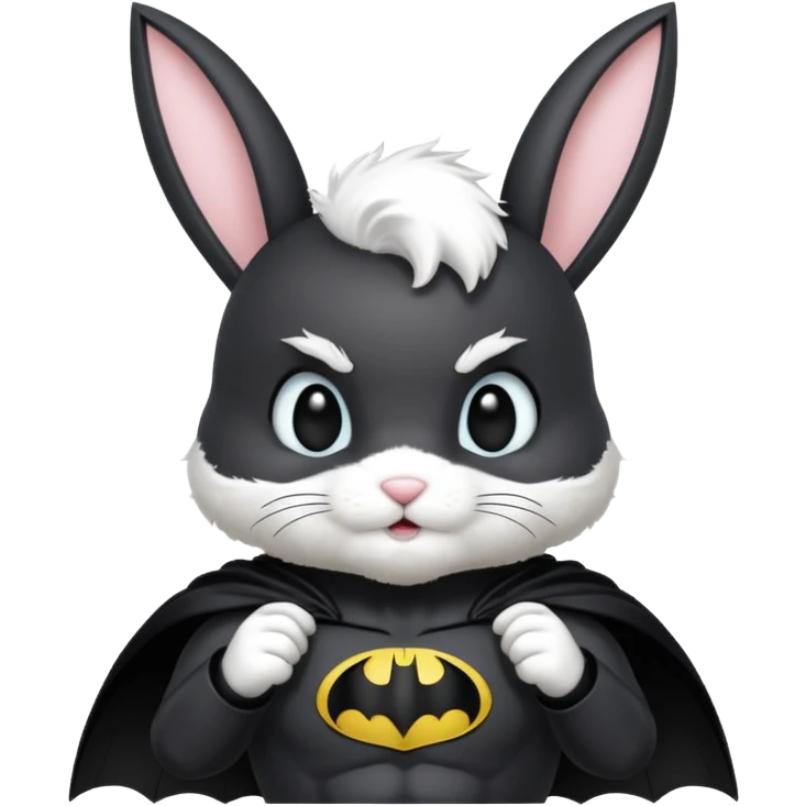 bunny as batman emoji