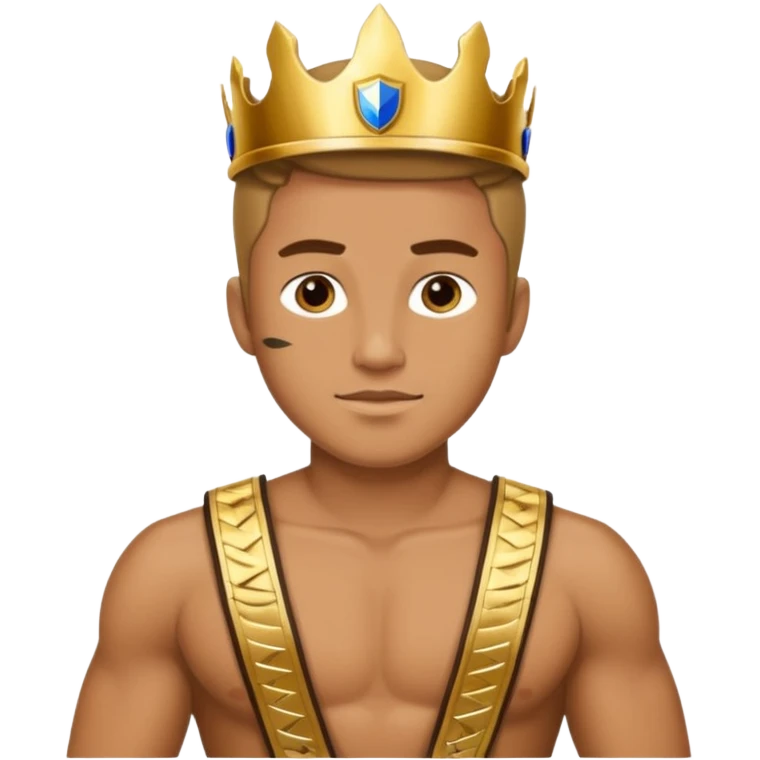 champ 2 belt at man emoji