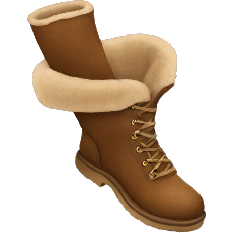Brown uggs emoji