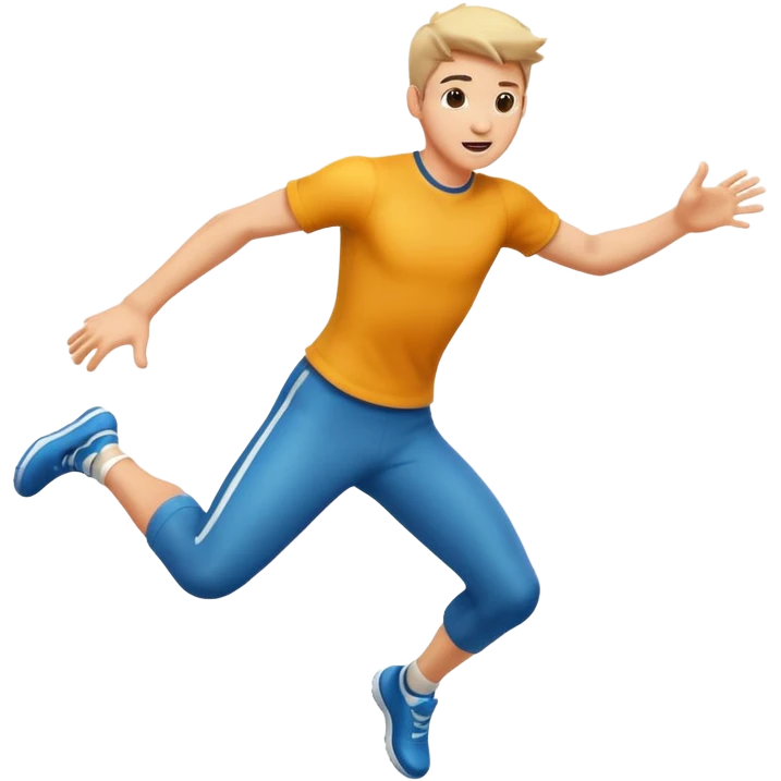 Jump emoji