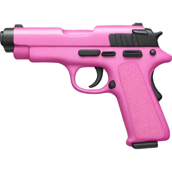 pink gun  emoji