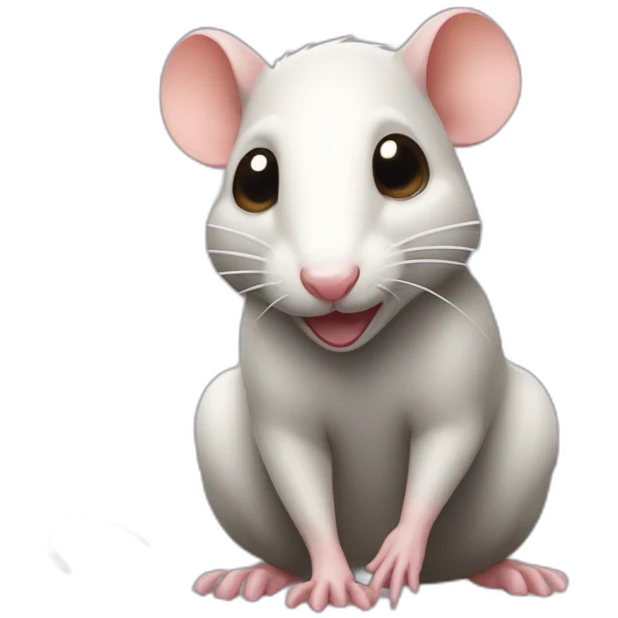 rat qui rigole emoji