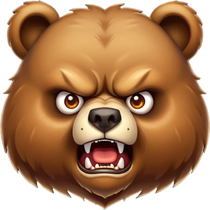 bear animal face emoji