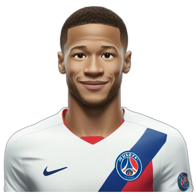 Mbappé sur Neymar emoji