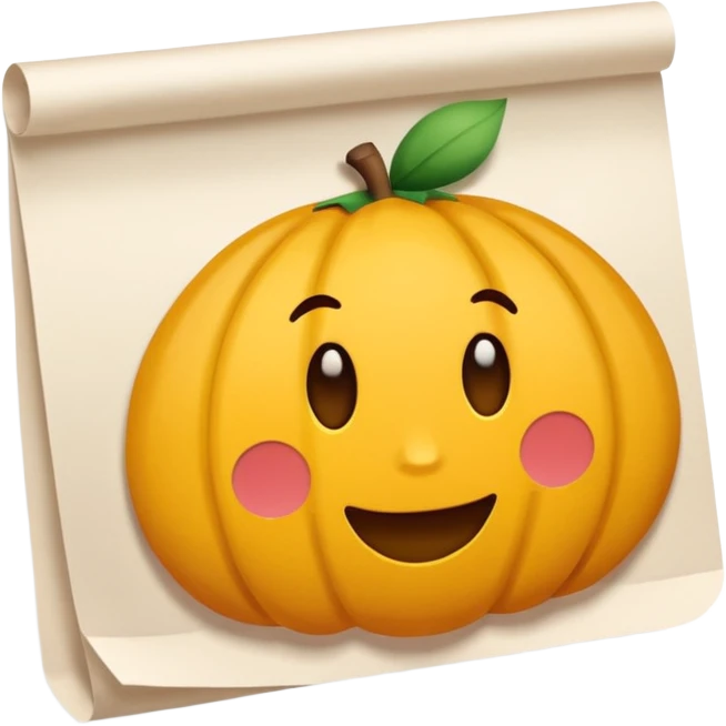 #5 numero em um papel emoji