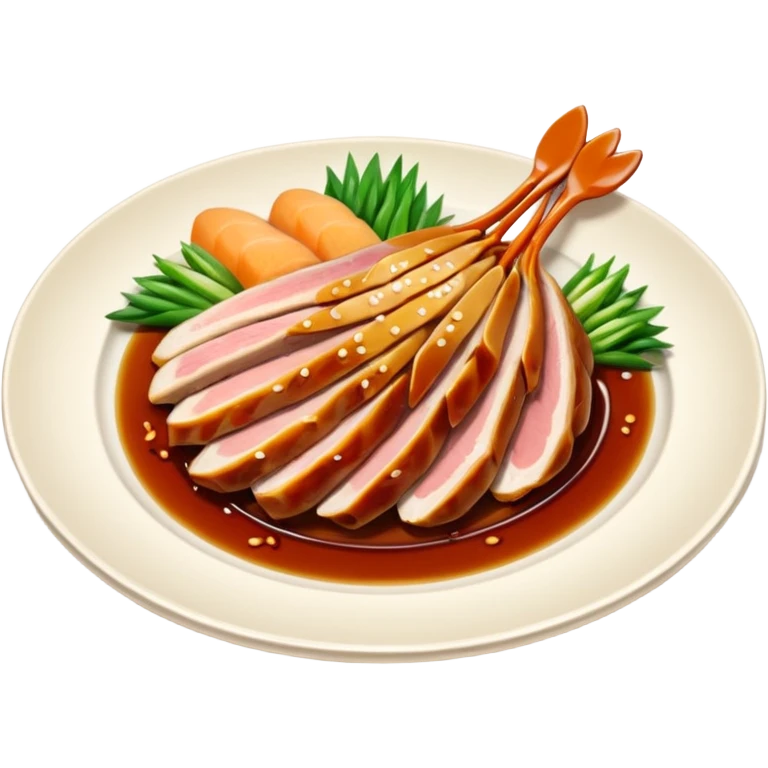 comida japonesa pato sin chef emoji