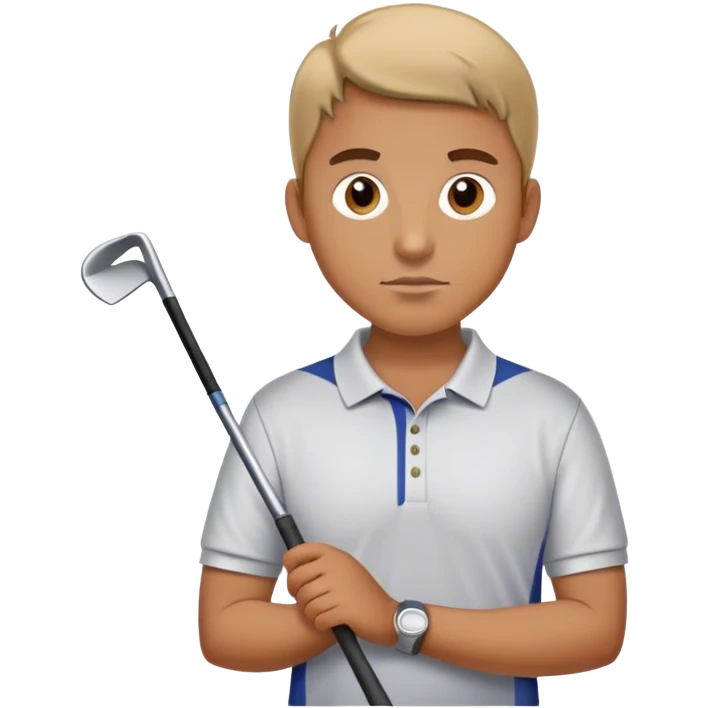 Golfer emoji