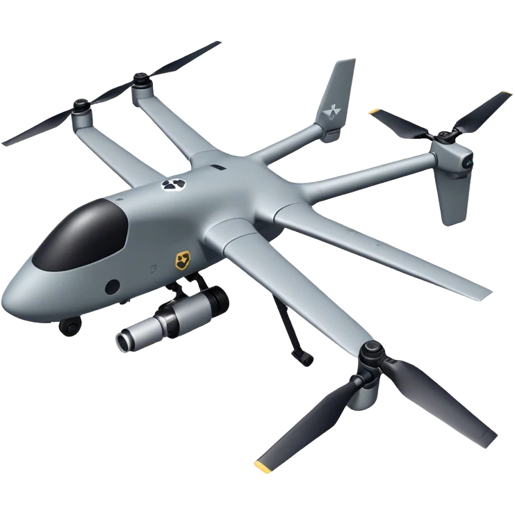 Military uav emoji