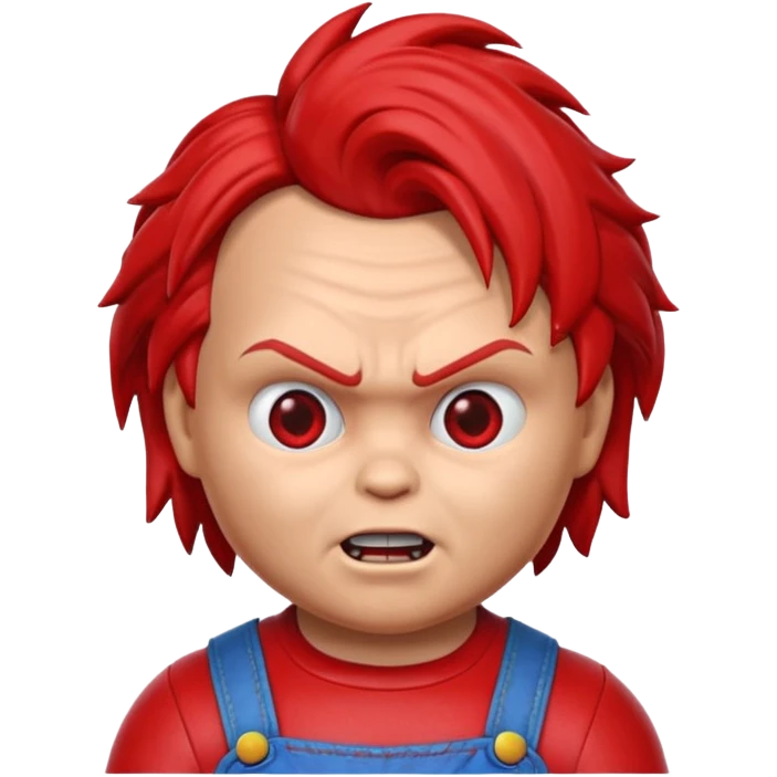 Un emojin de chuky emoji