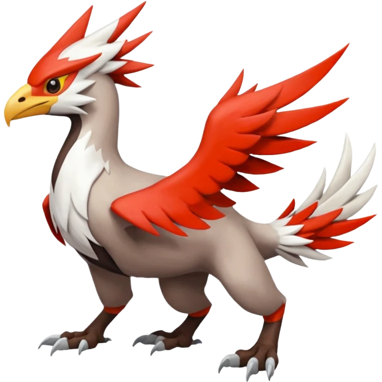 Trico-Gryphon-Blaziken-Latias-Silvally-fusion-creature (full body) emoji