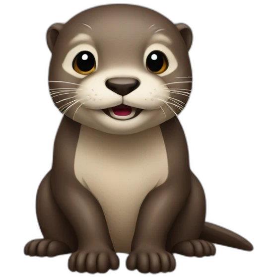 otter cool emoji