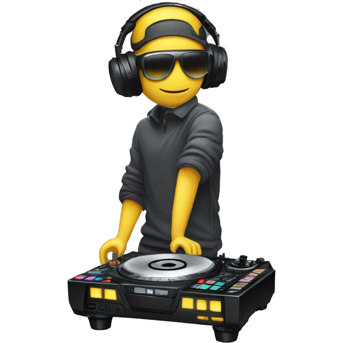cdj 2000 rave dj emoji
