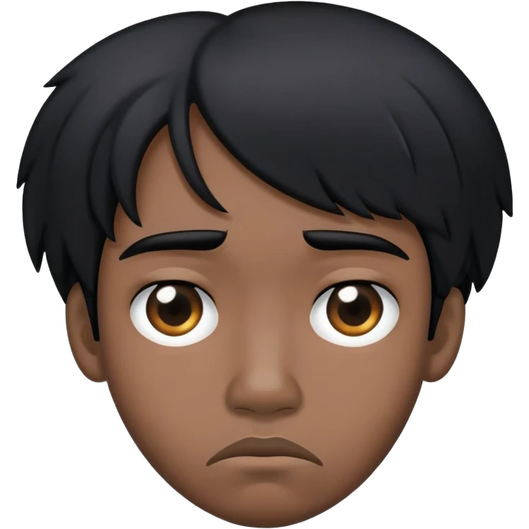 I’m black with black hair missing my bro emoji