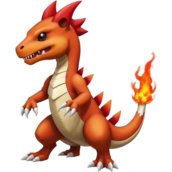 Cubone-Marowak-Charmeleon-Fakémon-creature (full body) emoji