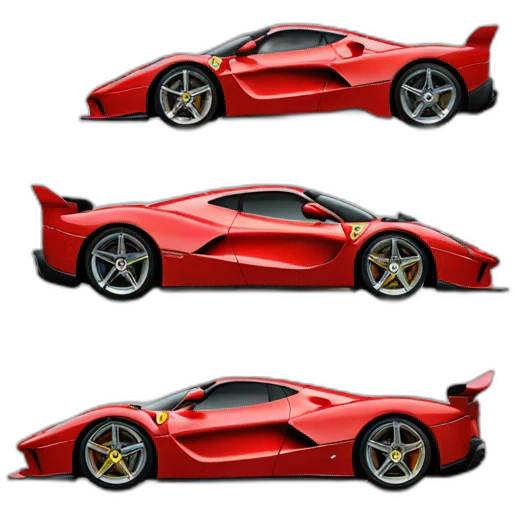 Ferrari fxx emoji