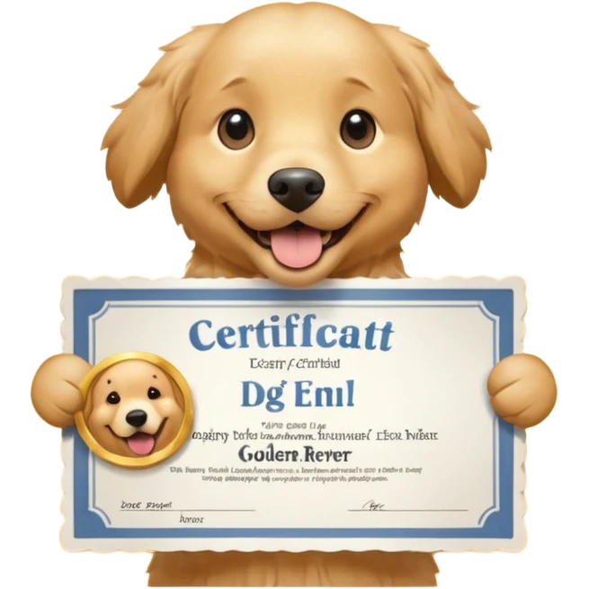 Certified Dog Owner Benefits emoji