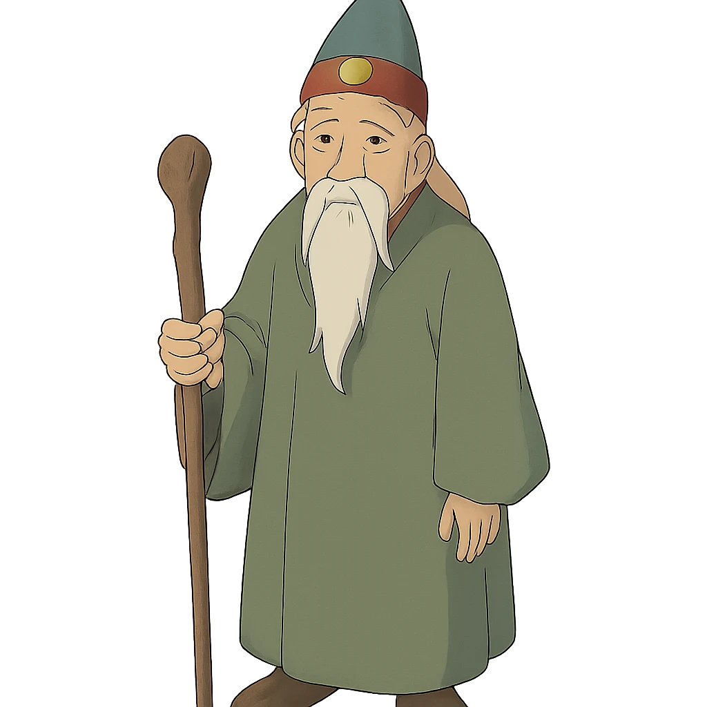 old Chinese wizard emoji