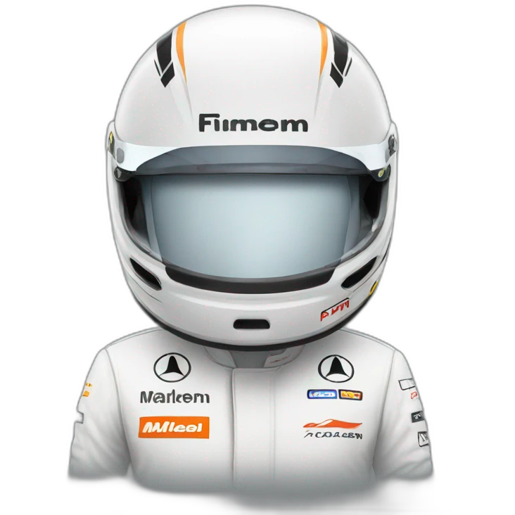 F1 mclaren emoji
